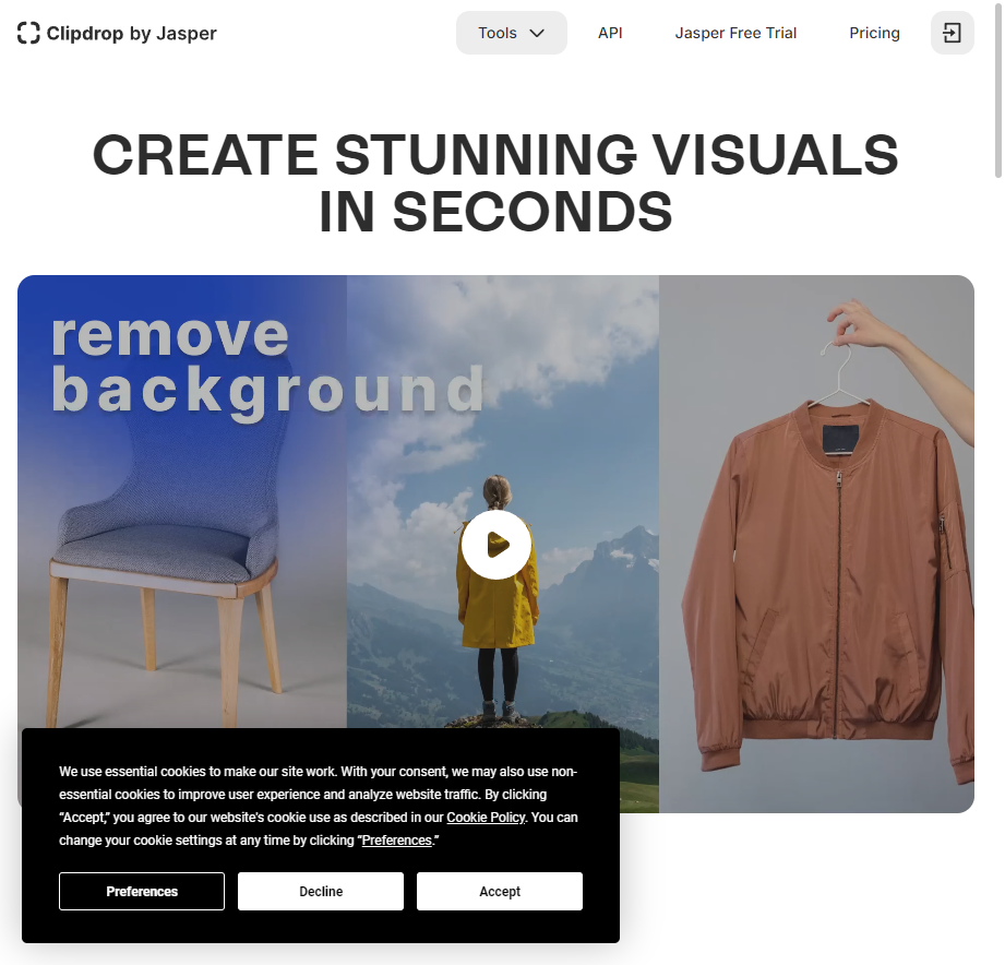 ClipDrop Image Upscaler