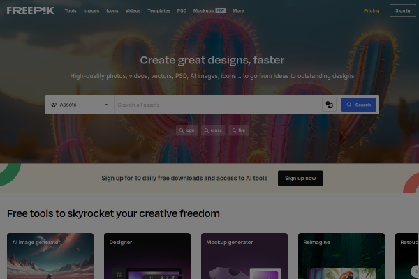 Freepik AI Image Generator