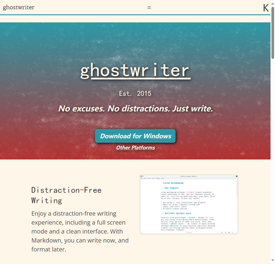 Ghostwriter