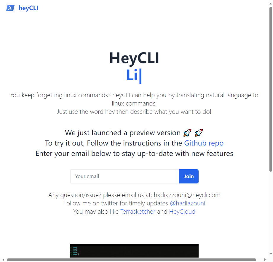 HeyCLI