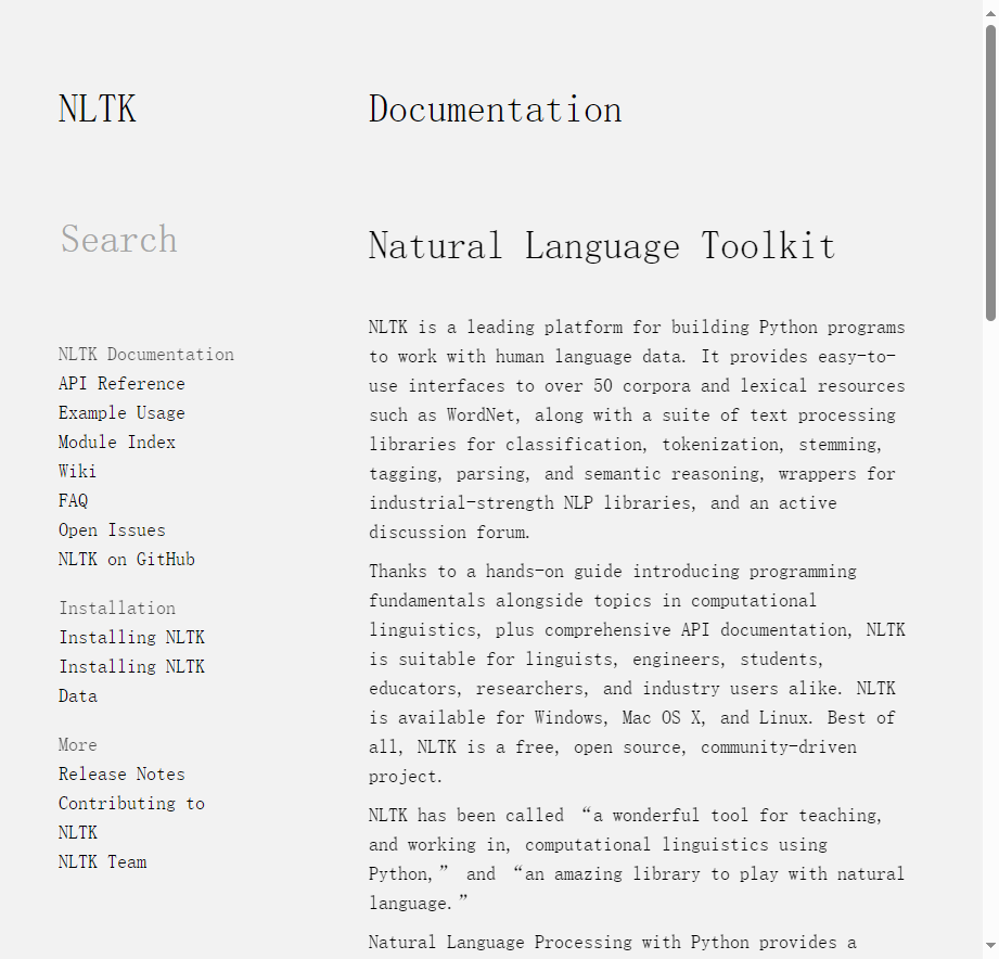NLTK