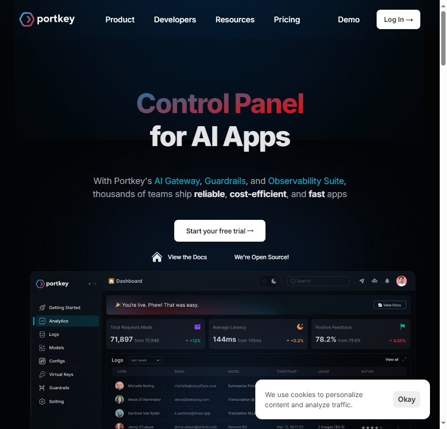Portkey AI Gateway